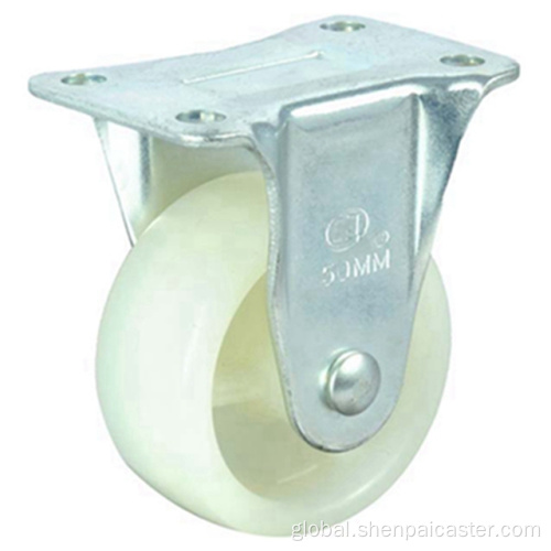 Zinc Plated Nylon Wheel Castors [10A] Micro Duty Caster (Zinc Plated) Factory